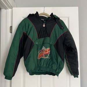 Vintage Seattle SuperSonics Hooded pullover jacket Youth Boys 14-16
